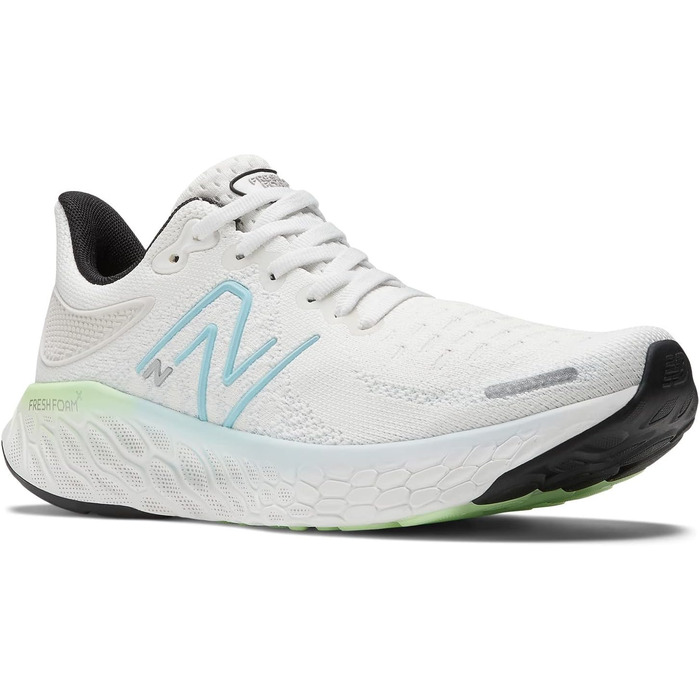 Жіночі кросівки New Balance Fresh Foam X 1080 V12 для бігу, білий/блакитний/зелений, ширина 5