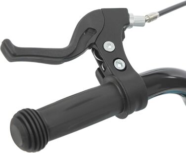 Дитячий велосипед 12 дюймів з підставками та пляшкою для води, регульований по висоті, для дітей 2-5 років (синій)