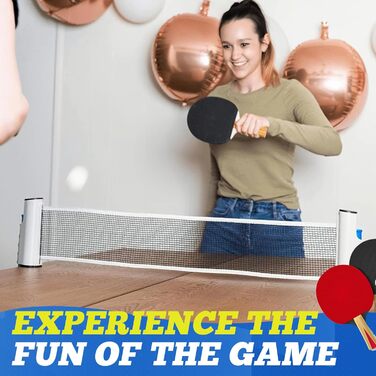 Мережа для настільного тенісу розсувна, регульована (2 шт) - Ping Pong, аксесуари для столів