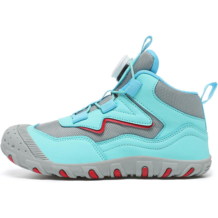 Дитячі трекінгові черевики Kinder: водонепроникні, зручні, дихаючі, антиковзаючі, розміри 27-37, блакитні