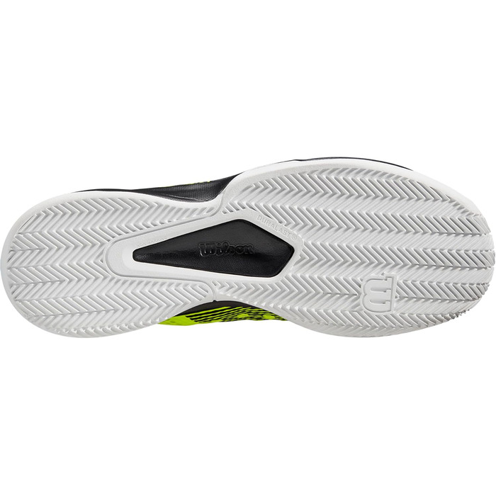 Кросівки Wilson Hurakn Team Padel Safety Yellow/Black 46 2/3 EU - для падел-тенісу