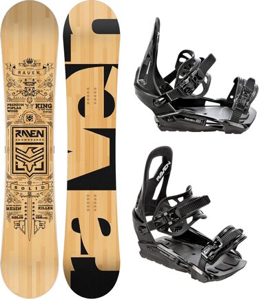 Сноуборд RAVEN Solid Classic + кріплення s230 (168 см, M/L)