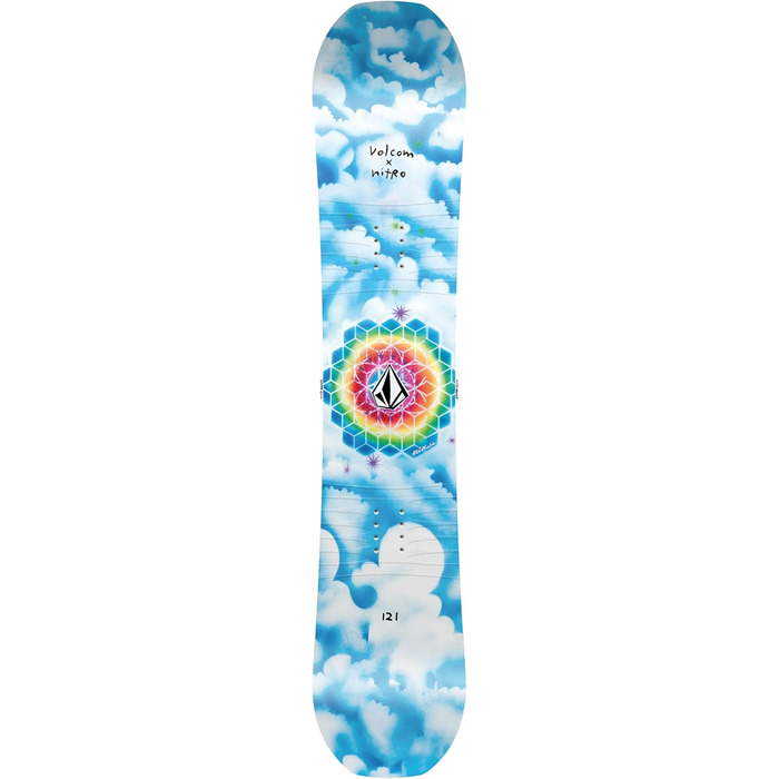 Дитяча сноуборд-дошка Nitro Ripper X Volcom B 121 см, унісекс, мультиколір