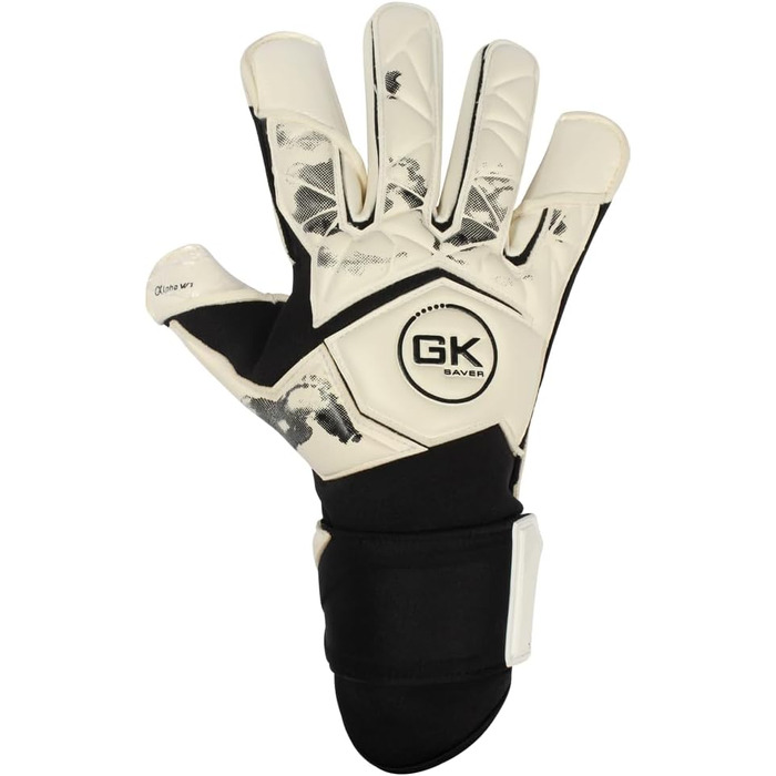 Воротарські рукавички GK Saver Alpha, антиковзні, розмір 6-11