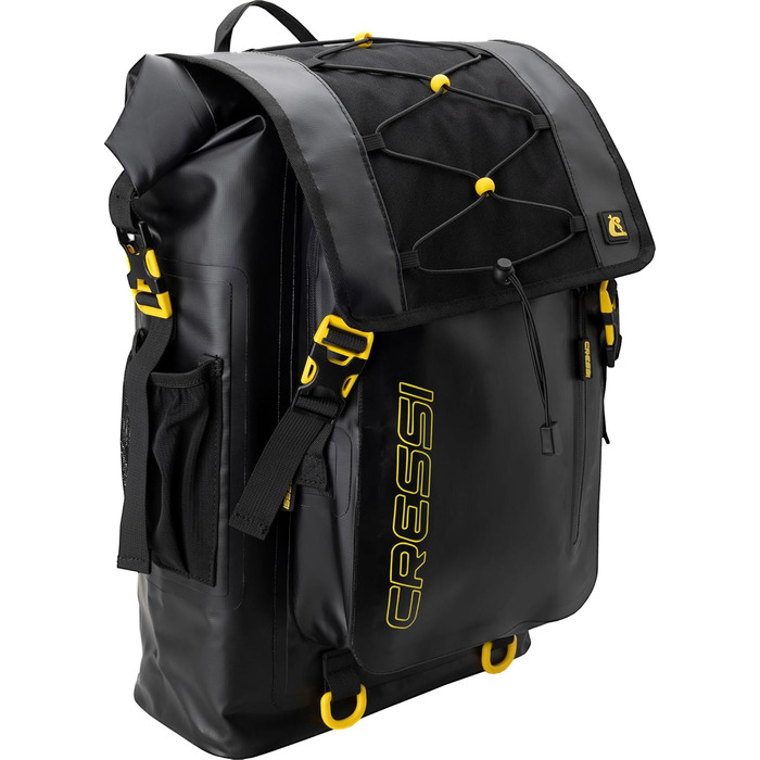Рюкзак Cressi Premium Backpack/Dry Venom Dry 30L - чорний, унісекс, водонепроникний