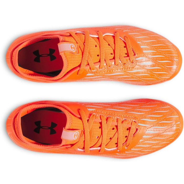 Кросівки-бутси для футболу Under Armour Magnetico Select 4 Jr, чорний, антрацит, білий (38 EU, червоний)