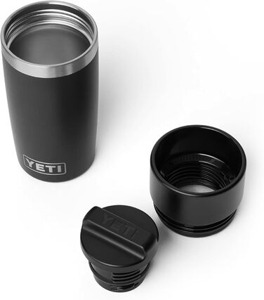 Термофляга YETI Rambler 12 oz (355 мл) з кришкою Commuter, чорна