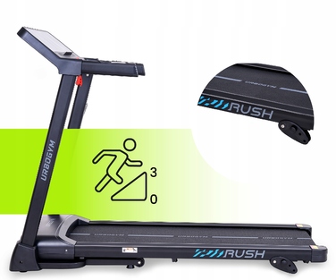 Електрична бігова доріжка Urbogym RUSH (до 140 кг)