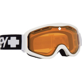 Лижна маска SPY OPTICS Cadet, матова біла, HD LL Persimmon, середній розмір, унісекс, для дорослих