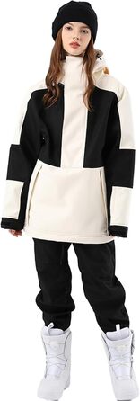 Комбінезон для сноуборду та лижного спорту HOUZONIY: теплий, водонепроникний, з капюшоном, для чоловіків та жінок