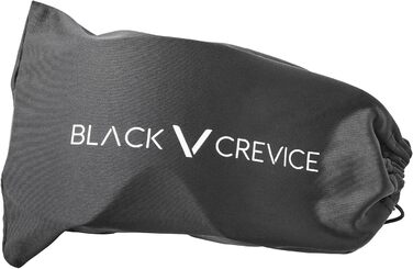 Лижна маска Black Crevice для дорослих, унісекс, сферичні лінзи, чорна з червоним дзеркальним покриттям