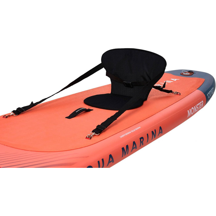 Надувна SUP-дошка Aqua Marina Monster 366x84x15 см з комплектом і сидінням для каяка