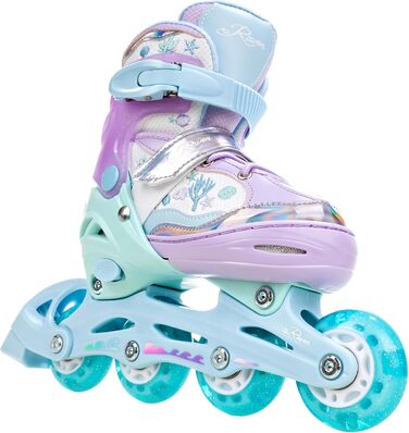 Дитячі ролики-коньки 4-в-1 RAVEN Isla Violet, регульовані 27-30 (16,5-18,5 см)