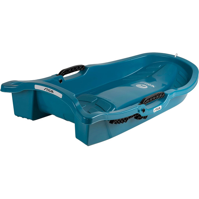 Санки дитячі STIGA Pacer Bio з гальмом, біопластик, Mono Aqua