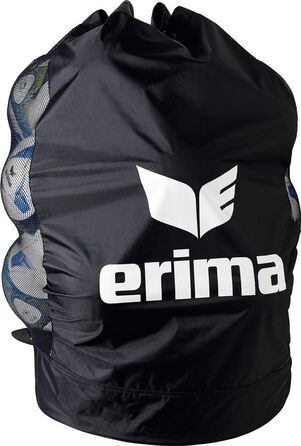 Мішок для м'ячів Erima 18, чорний/білий, модель 949011