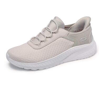 Кросівки жіночі Skechers Bobs Squad Chaos Slip-ins Off White 39 EU - зручні кежуал сліпони
