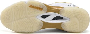 Кросівки для гандболу чоловічі та жіночі: дихаючі, з антиковзким покриттям, для тренувань та змагань, білі, золоті, 38 EU