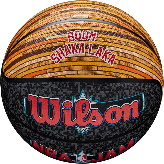 Баскетбольний м’яч Wilson NBA Jam для вулиці, розмір 7