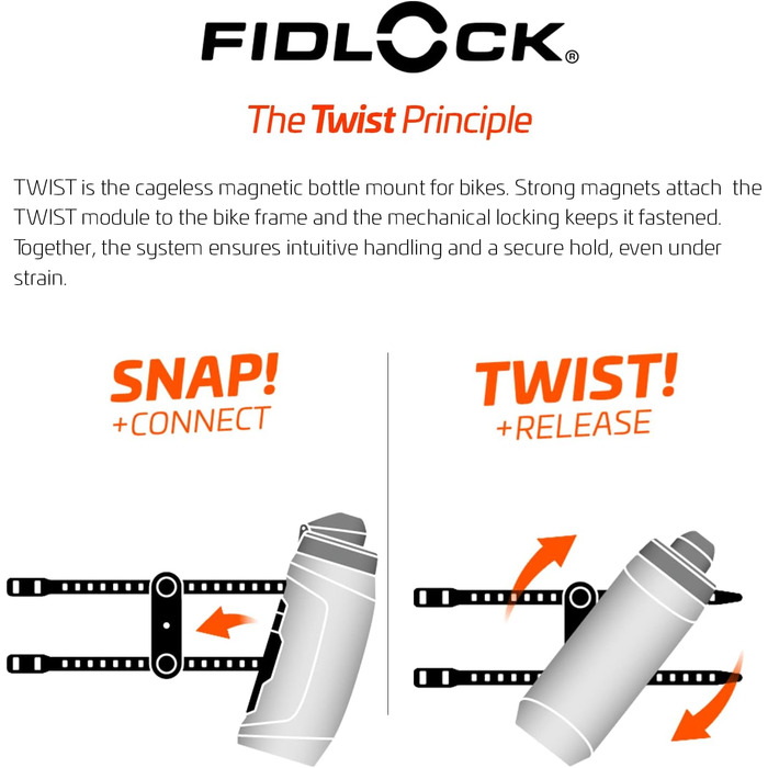 Дитяча пляшка для води Fidlock Twist Bottle Set 4, 450 мл