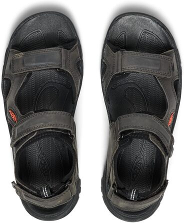 KEEN Targhee 3 - чоловічі сандалі, сіро-чорні (39.5 EU)
