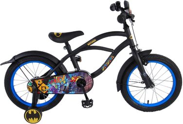 Дитячий велосипед Batman, універсальний, чорний, для малюків