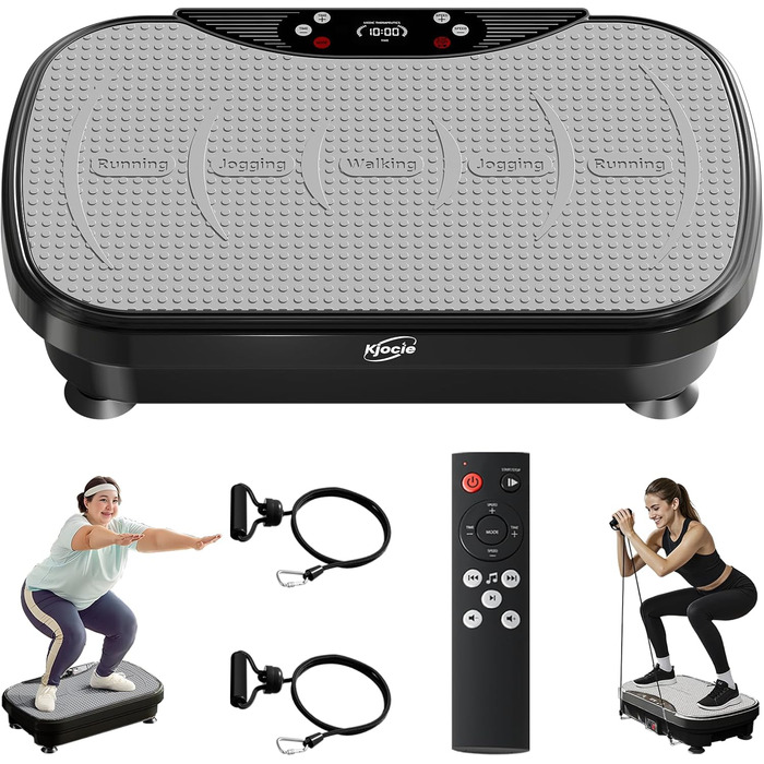 Віброплатформа для фітнесу з гумовими амортизаторами: схуднення, лімфодренаж, тренування всього тіла