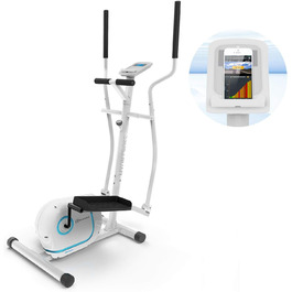Орбітрек KLAR FIT Myon Cross для дому, складаний, магнітна система, 12 кг маховик, імпульсний сенсор, тримач для планшета