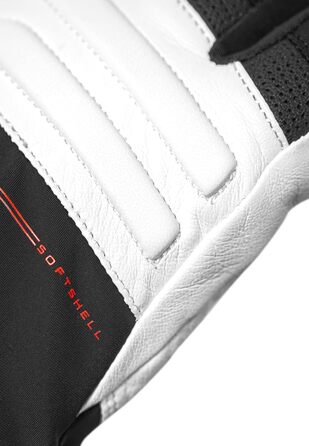 Reusch Jupiter Gore-TEX зимові утеплені водонепроникні вітрозахисні унісекс лижні рукавички для дорослих, чорні-білі-червоні, розмір 10.5