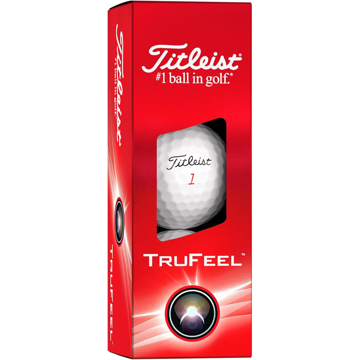 М'ячі для гольфу Titleist TruFeel, 12 шт., преміум якість
