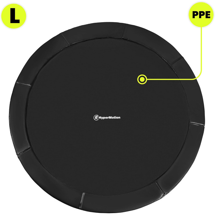 Трамплін гірчастий Hypermotion Outdoor для дітей 244/305/366/430/487 см - Швидковисихаючий, водонепроникний, чудова пружність, для саду (діаметр 244/305/366/430/487 см)