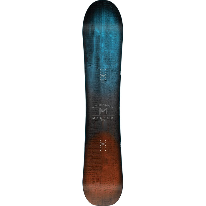 Сноуборд Nitro Magnum Wide 163 см для великих розмірів взуття, фрірайд-фрістайл, мультиколор