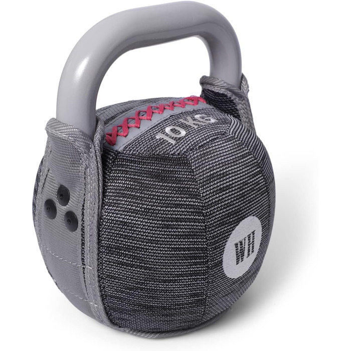 Жіноча фітнес гиря Soft Kettlebell для формування тіла, кондиції та нарощування сили | Текстильний чохол для тренувань вдома (10 кг)