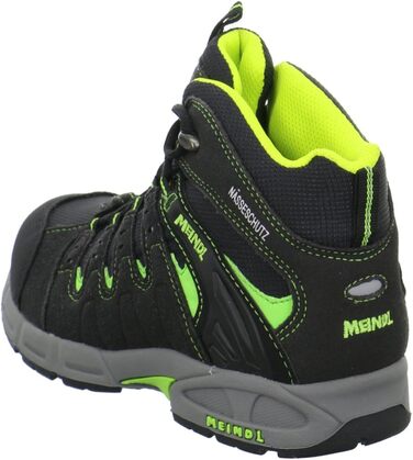 Дитячі трекінгові черевики Meindl Snap Junior Mid - чорний (Lemon/Schwarz 022), 39 EU