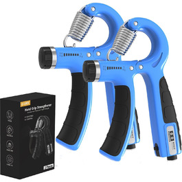 Набір для тренування зап'ястя 2 шт. (5-60 кг), тренажер для рук, для спортсменів та відновлення, FC0101 (Блакитний)