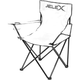 Складний туристичний стілець JELEX Expedition з підлокотниками та тримачем для напоїв, чорний, зелений, бірюзовий (зелений)