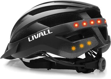 Смарт велосипедний шолом Livall MT1 Neo з LED підсвічуванням, SOS-оповіщенням, мультимедіа та гучним зв'язком