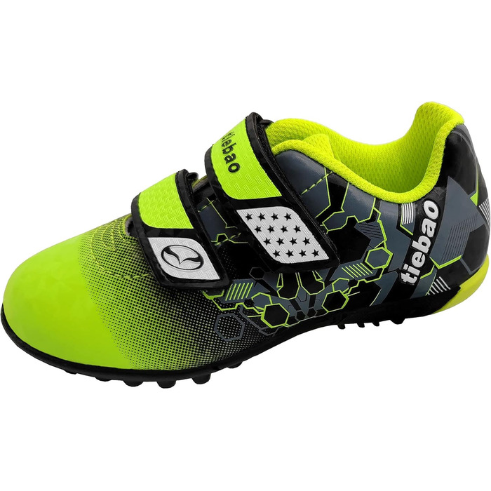 Дитячі футбольні бутси для гри на твердих ґрунтових покриттях, розмір 25-37, зелені