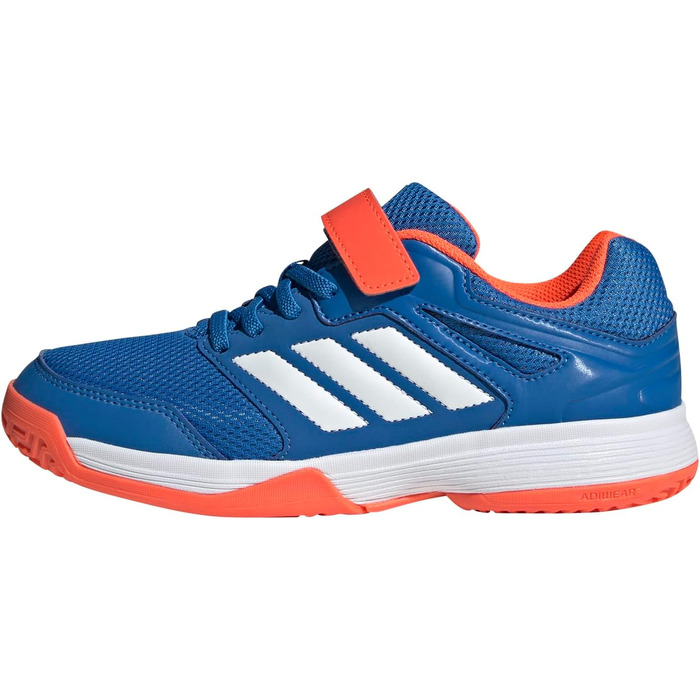 Дитячі кросівки Adidas Speedcourt Indoor для залу - унісекс (31 EU, Bright Royal Cloud White Team Solar Orange)