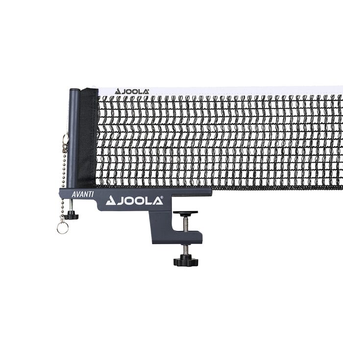 Сітка для настільного тенісу JOOLA Avanti – регульована висота, металева сітка, швидкий монтаж, темно-сірий колір