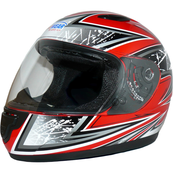 Дитячий мотошолом protectWEAR SA03 червоний, XXXS (Youth S)