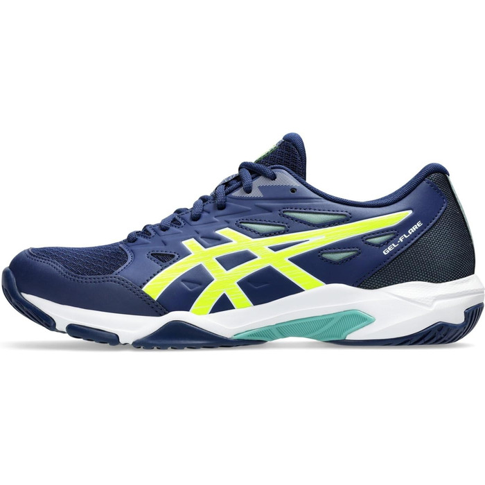 Кросівки ASICS Gel-Flare 401 (44 EU), блакитний/жовтий, для безпеки