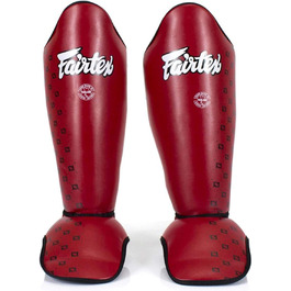 Захист гомілки та стопи Fairtex SP5 Super Comfort, червоний, розмір L