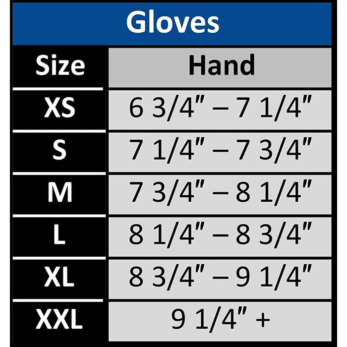 Рукавички для дайвінгу NeoSport Preiu Neopren 5 пальців, чорні (L)