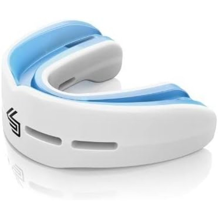 Двошаровий капа Shock Doctor Nano Double для захисту зубів, білий
