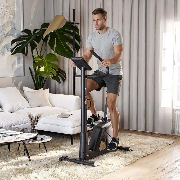 Велотренажер Hop-Sport HS-4500H Creft електромагнітний чорний
