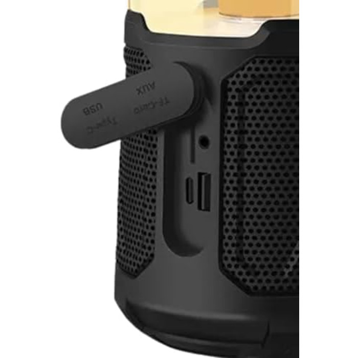 Портативна Bluetooth Колонка Universum BT 300 з LED-ліхтарем та Powerbank - 20W, SD-карта, AUX, 10000mAh, 2300 LUX, вологостійка