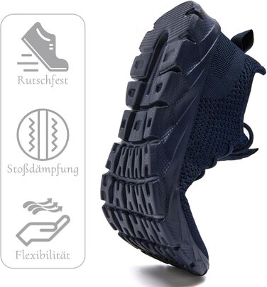 Чоловічі кросівки для бігу та фітнесу, спортивні та повсякденні, білі (39 EU, синій)