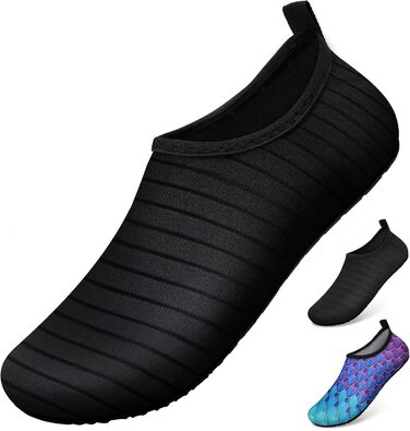 Водні черевики WateLves для жінок, чоловіків та дітей. Швидковисихаючі аквашузи для плавання, пляжу та серфінгу. Розмір 44/45 EU.