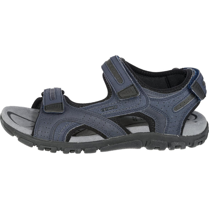 Чоловічі кросівки Geox Navy Dk Grey 43 EU - дихаючі шкіряні