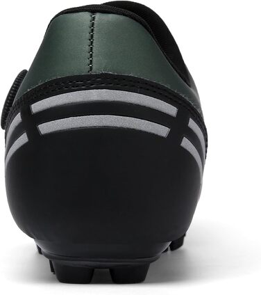 Велосипедні шкарпетки для чоловіків: MTB, шосе, маунтінбайк, з кріпленням для підошви 2 отвори, з пряжкою, 44 EU, зелені